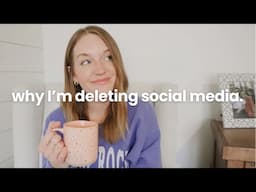 I'M TAKING A BREAK... how I've been feeling about social media lately