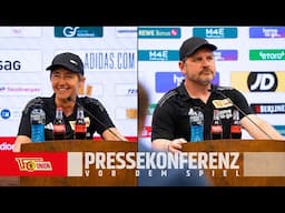 Steffen Baumgart und Ailien Poese | Pressekonferenz | 1.FC Union Berlin