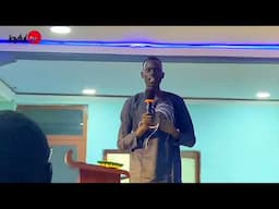 Pastor John Deng —- preaching at Gelan  Church Conference