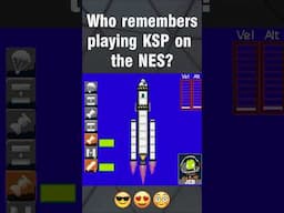Kerbal Space Program NES edition gamepley #notfake