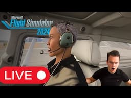 Annoying My Passengers In The MSFS2024 Career Mode Again