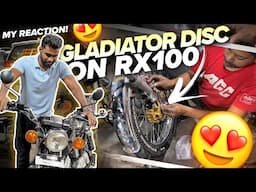 Ultimate RX100 Vlog: Gladiator Disc Setup & All-Day Ride! 😍👌