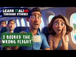 I Booked A Flight For Bali But We Ended Up In... | Learn Italian Through Stories | B2 Level