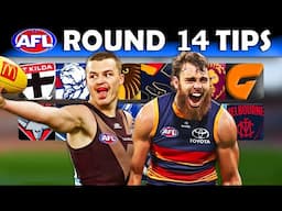 AFL 2025 Round 14 Predictions + Tips REVEALED
