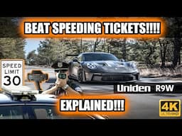Porsche GT3RS - How To Beat Speeding Tickets w/ Uniden R9