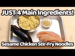 Easy, Delish & High-Protein! Sesame Chicken Stir-Fry Noodles & A Bonus