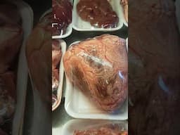 cow heart  PLEASE 👍 & SUBSCRİBE #shorts #turkishstreetfood #kebab @joyoftastesstreet2030