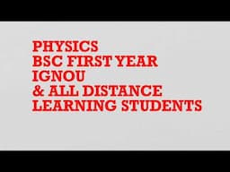 Mechanics- Mathematical Preliminaries : Vector Algebra Video 1