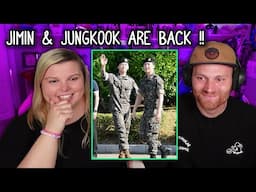 JIMIN·JUNGKOOK(BTS), "Discharged from the military LIVE REACTION