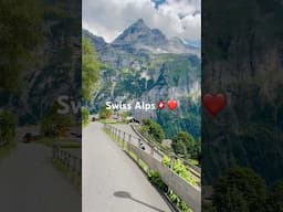 Beautiful mountains in Switzerland 🇨🇭 #shorts