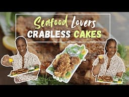 Seafood Lovers Crabless Cakes Made with Jackfruit | Easy & Delicious Plant-Based Recipe