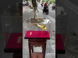 Mô hình máy bay chiến đấu su30 ngang 31 cao 23 sâu 21cm bằng đồng mạ vàng 24k Giá 15.000.000đ #su30
