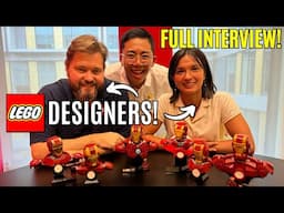 Interviewing the LEGO Superheroes Team: Iron Man Bust Reveal and MORE!