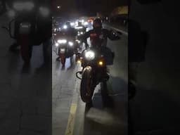 RARE BREED MC “Snowman” BIG MOTOR M8 ROAD KING BURNOUT!!!