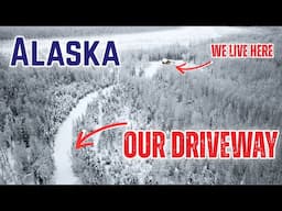 Our Off Grid Alaska Driveway is Controlling Our Lives, but at Least There's Goats! Whoop!