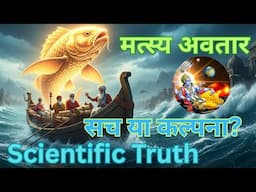 मत्स्य अवतार और प्रलय की सच्चाई | पुराणों में बाढ़ का वैज्ञानिक सबूत है? | Matsya Avatar Explained