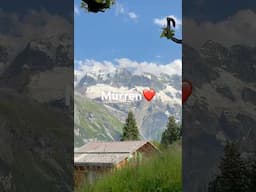 A piece of Paradise in the Earth 🌍 #shorts #switzerland
