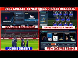 Real Cricket 24 New Update Is Here | New Tournament, Jersey | Rc24 New Update Tournament Unlock