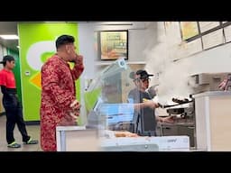 Baljeet Burns food At Subway!!!