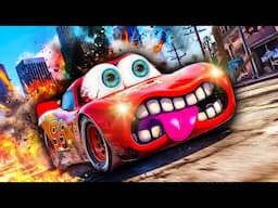 Lightning McQueen UNHINGED in GTA 5!