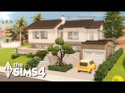 Suburban Split-Level Family House | The Sims 4 Speed Build