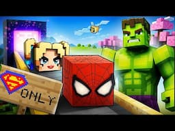 Minecraft in Real Life! How to Become Superhero? Fake Superheroes vs Real Superheroes! Who Will Win?