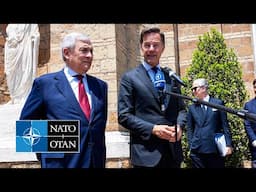 NATO Secretary General doorstep at Weimar Plus meeting in Foreign Ministers' format, 12 JUN 2025