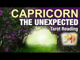CAPRICORN THE UNEXPECTED "A TIMELY NUDGE THAT CHANGES EVERYTHING!" Last Half of June 2025 | Tarot