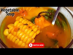 EASY VEGETABLE SOUP RECIPE