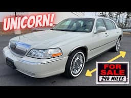 RARE! 2007 Lincoln Town Car Signature L 29k Miles UNICORN For Sale by Specialty Motor Cars