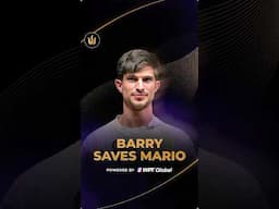 Barry saves Mario #tritonpoker #poker #shorts