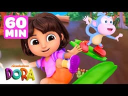Dora's Bravest Rescues! w/ Boots #5 💥 1 Hour | Dora & Friends