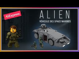 Moc  vehicule APC Alien  Briques  (Style LEGO, mais venu d'ailleurs 👽)