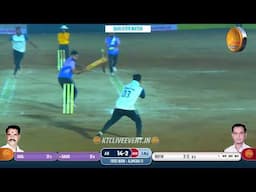 WICKET HATTRICK BY RUTIK VIRALE ( VANJARPADA ) AT 🔴माजी पंचायत समिती सदस्य चषक २०२५ || NIGHT 1 || #