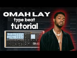 Making Amapiano x Afrobeat with Stock plugin - Omah Lay type beat tutorial
