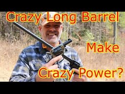Short vs. Long Barrel 22 Magnum Test