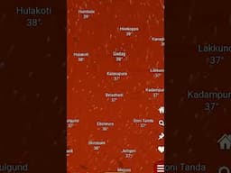 Temparate in India at April 24, 2025