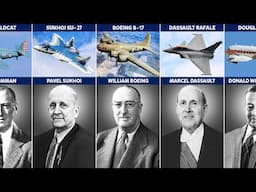 Famous Aircraft Designers and Their Iconic Plane Designs