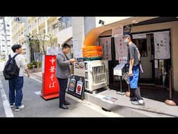 たった１１席に最大２５０人が殺到してしまう悪魔的中毒性の行列中華そば屋に密着丨Japanese Ramen Shop