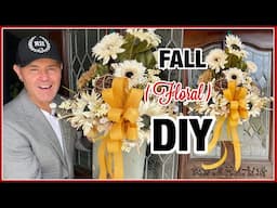 How To Make A Fall Floral Arrangement For Your Door / Ramon At Home