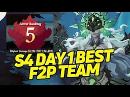 Zeeee Best S4 Day 1 F2P Teams for Thalassa!!!【AFK Journey】