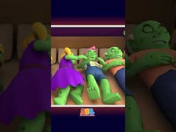 Zombie Song: 7 In The Bed 🧟🎵 #shorts #halloween #spooky
