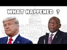 Donald Trump Confronts Cyril Ramaphosa Over White Genocide. Claims...How Did It Go?
