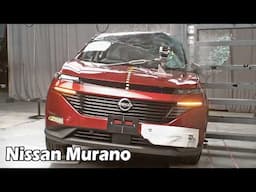 Nissan Murano side pole crash test nhtsa 2025