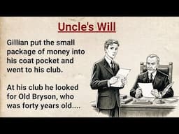 Uncle's Will ⭐ English Story for Beginners (A2-B1) | Improve Listening & Vocabulary