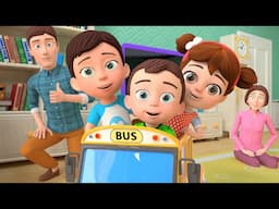 The Wheels On The Bus - Car Wash + More Lalafun Nursery Rhymes & Kids Songs