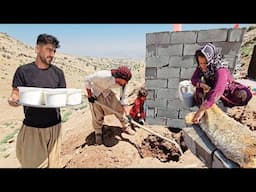 Sajad's Trip to Sell Yogurt and Buy Food for His Children | A Touching Nomadic Life