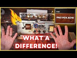 Can we 'improve' a VINTAGE VOX AC10 Twin?