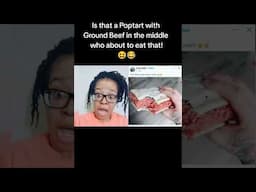 Is that a poptart with Ground Beef in the middle who about to eat that! 😆😂 #short | @WillNakina