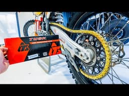How to Replace a Dirt Bike Chain (Straightforward & Easy - Tusk 520 Gold X-Ring Chain)